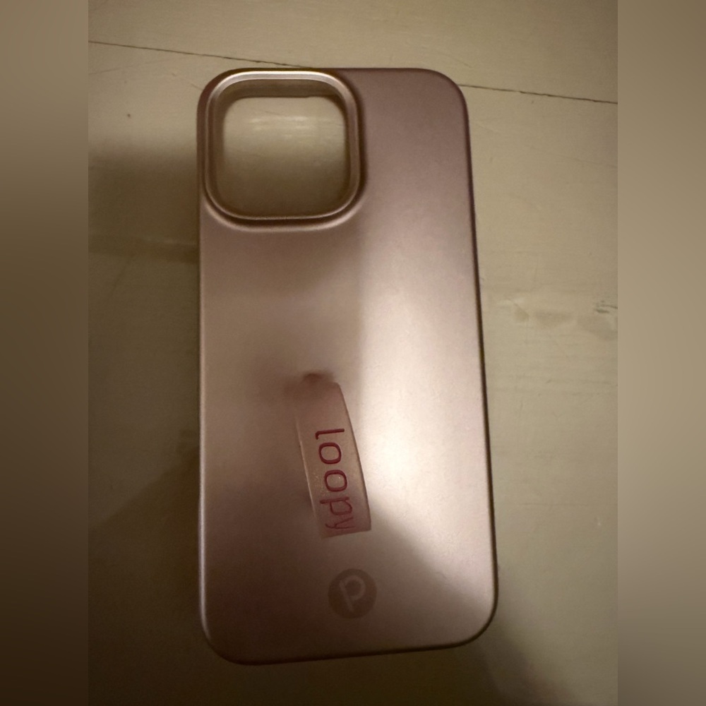 Loopy Case Metallic Pink Phone Case iPhone 16 pro max